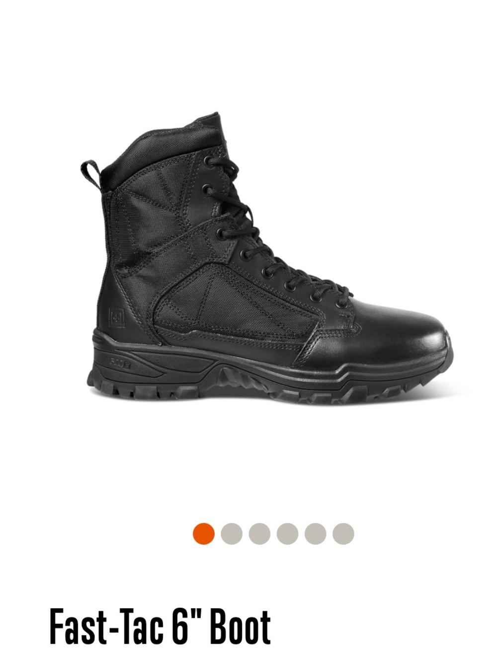 5.11 Tactical Black Men's Tactical Boots 8.5 mens
